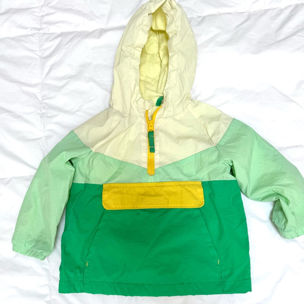 Colorful Hooded Windbreaker for Kids 2T